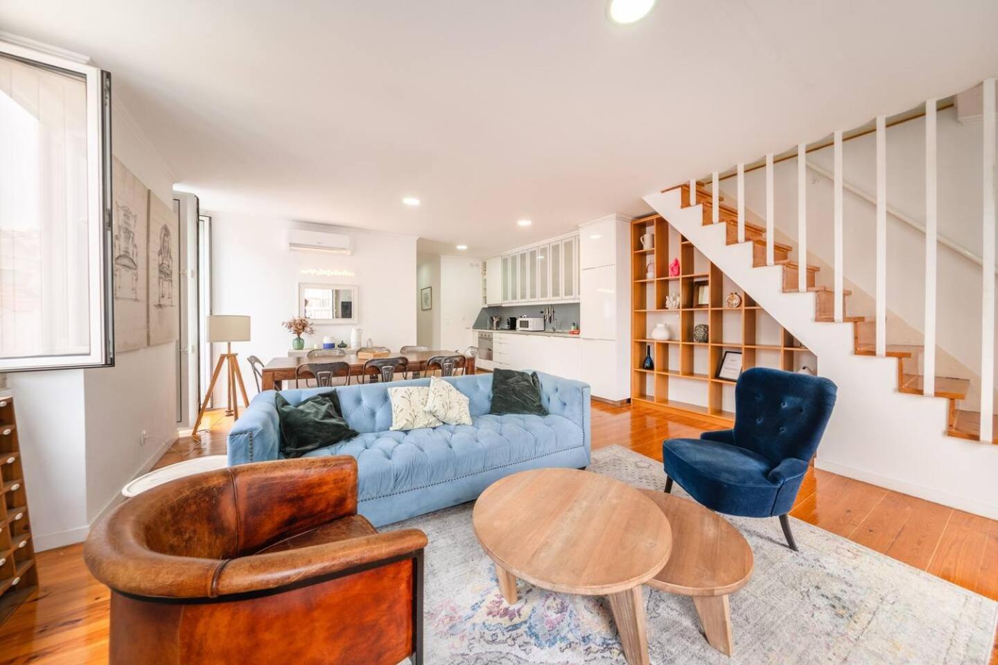 Spacious Penthouse Duplex W Castle Views Lissabon